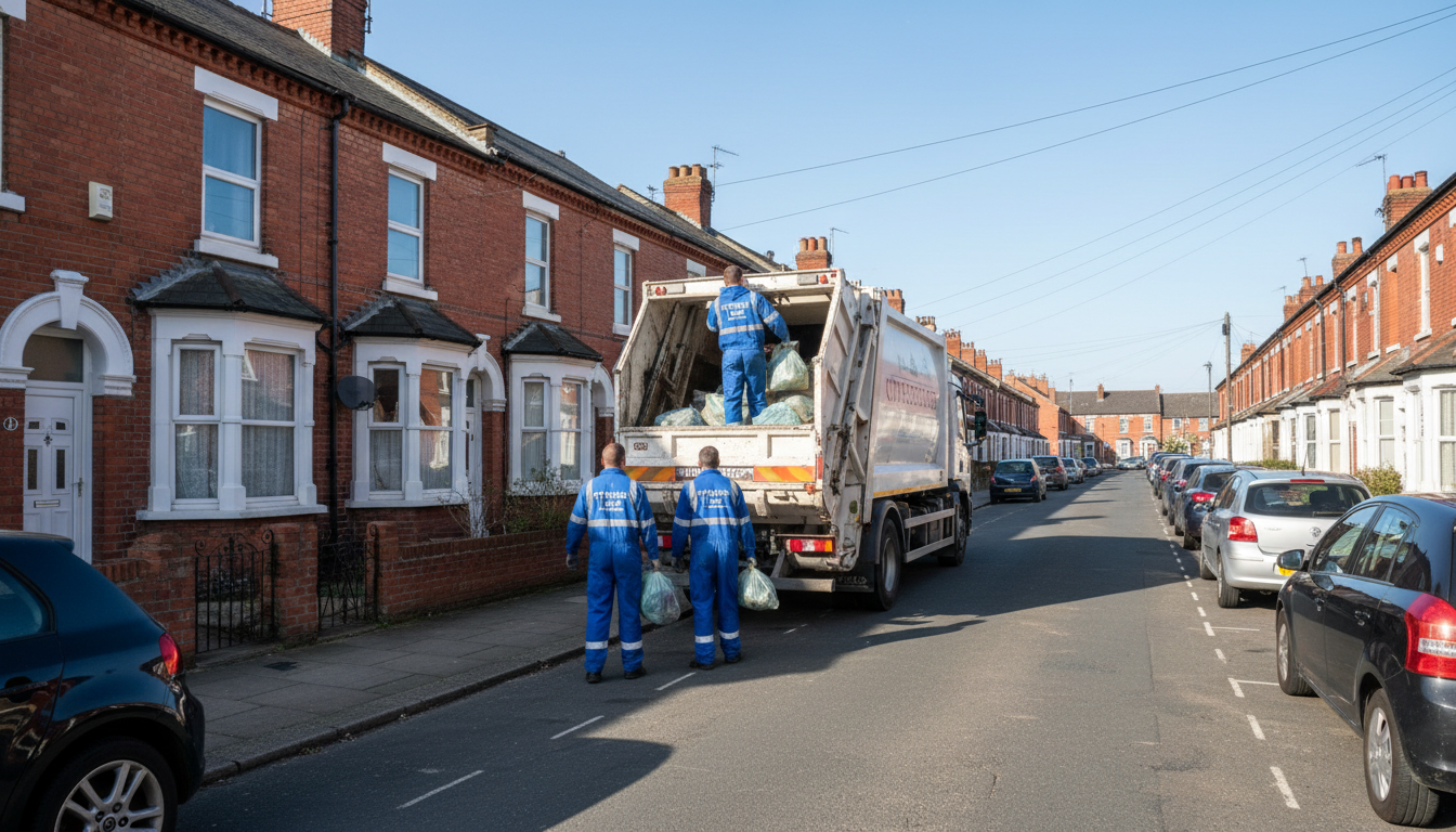 Professional Loft Clearance team in Tyseley loading waste into van