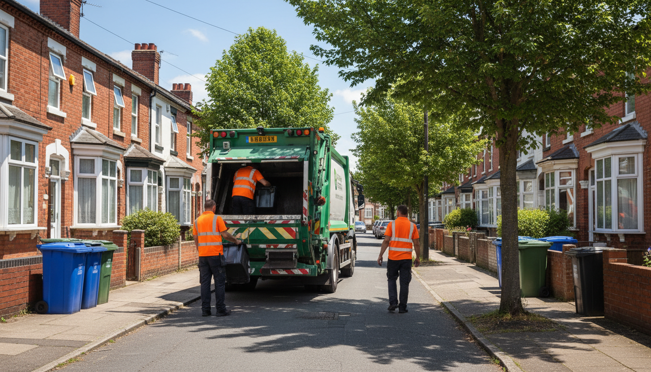 Professional Residential Waste Removal team in Gosford Green loading waste into van