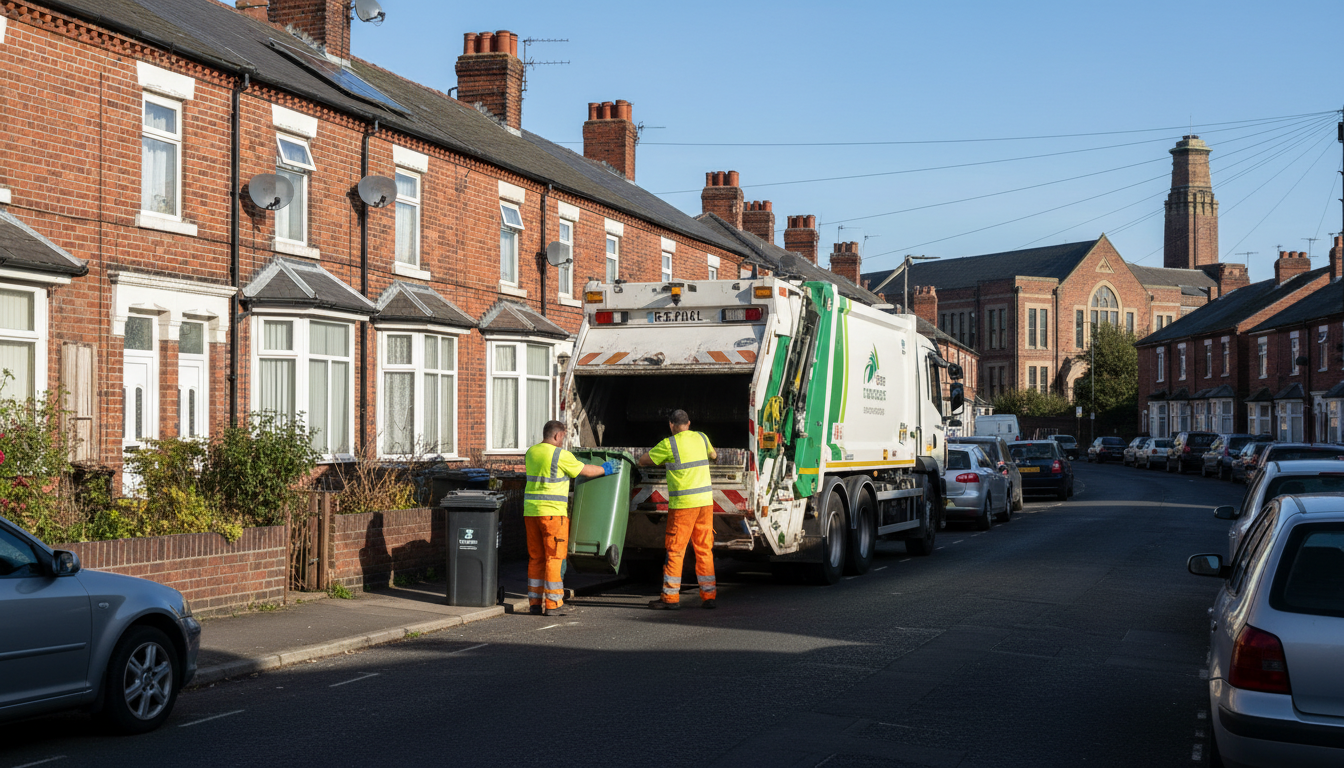 Professional Residential Waste Removal team in Hillfields loading waste into van