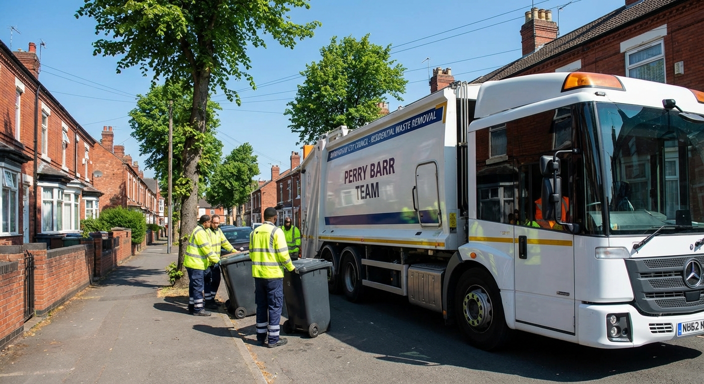 Professional Residential Waste Removal team in Perry Barr loading waste into van