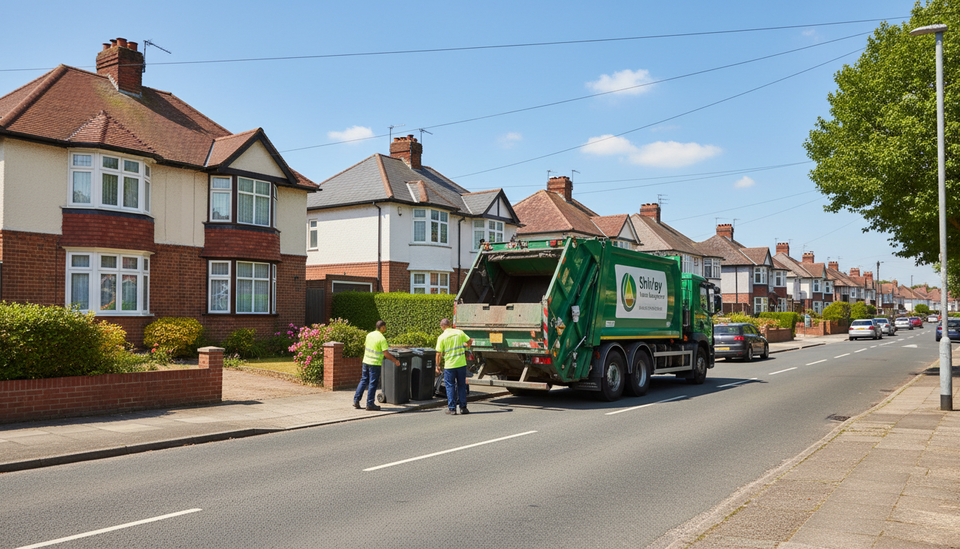 Professional Residential Waste Removal team in Shirley loading waste into van