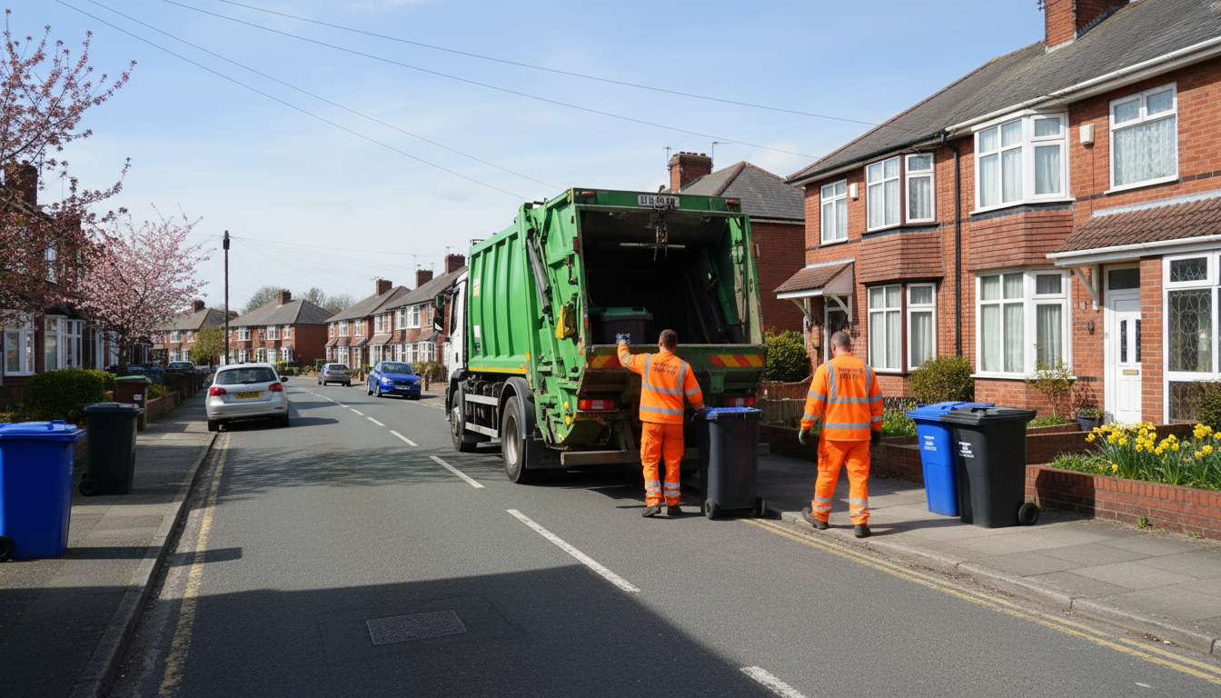 Professional Residential Waste Removal team in Sutton New Hall loading waste into van