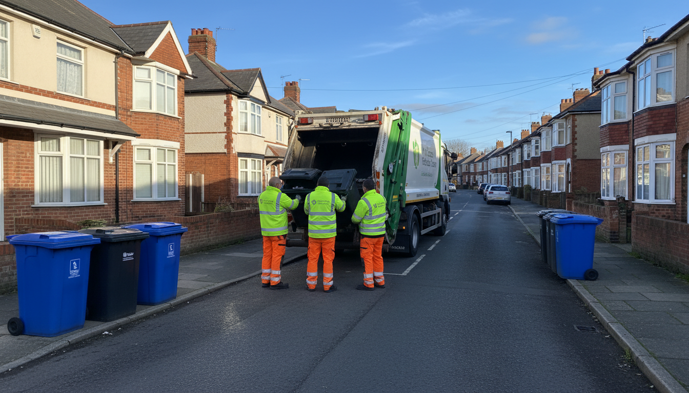 Professional Residential Waste Removal team in Wylde Green loading waste into van
