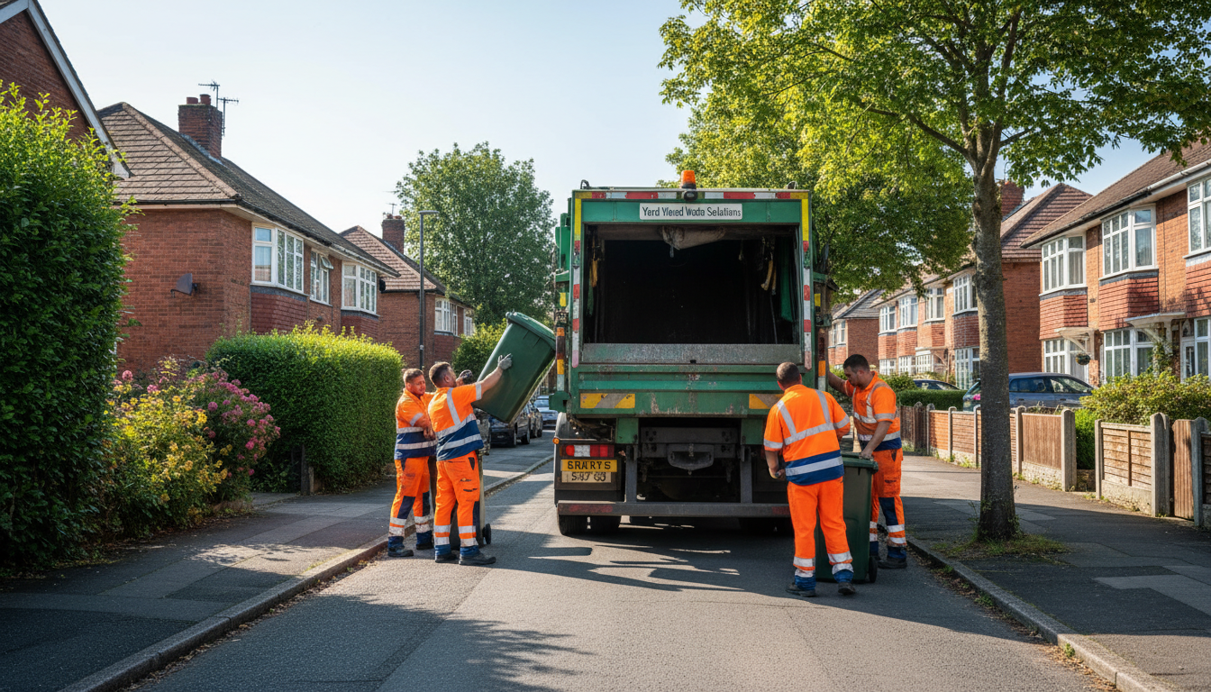 Professional Residential Waste Removal team in Yardley Wood loading waste into van
