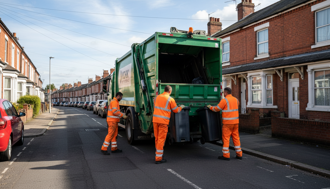 Professional Rubbish Removal team in Chapelfields loading waste into van