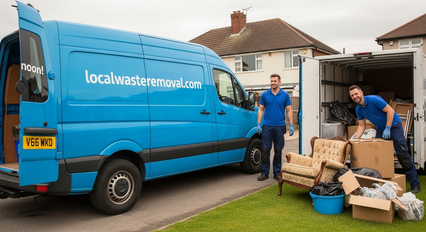 Professional Same Day Waste Removal team in Acocks Green loading waste into van