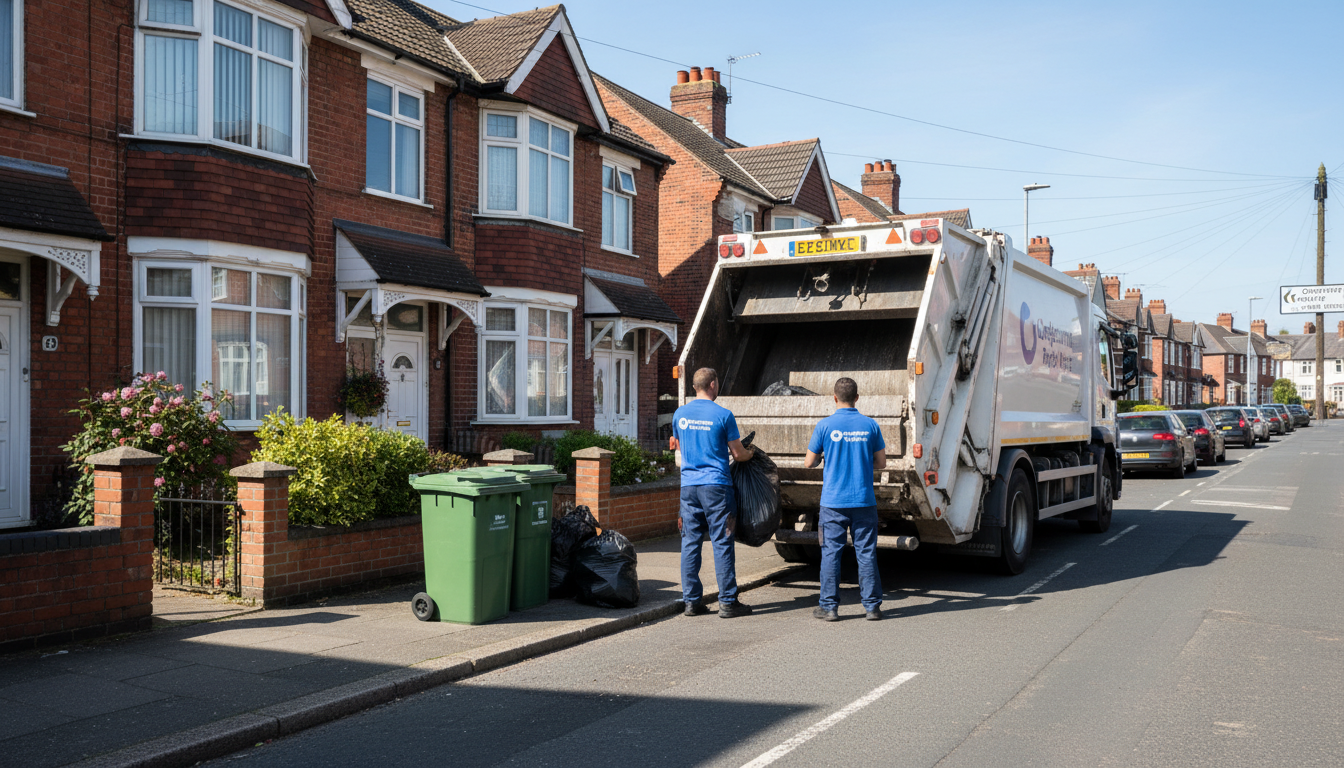 Professional Same Day Waste Removal team in Cheylesmore loading waste into van