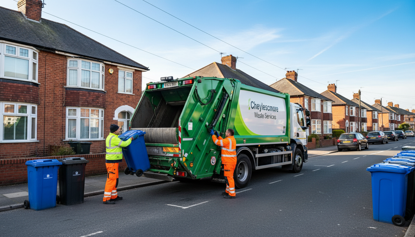 Professional Waste Removal team in Cheylesmore loading waste into van