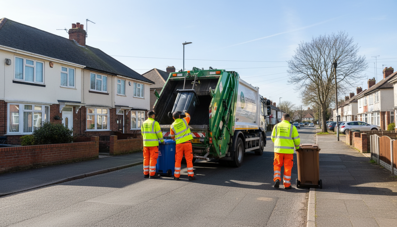 Professional Waste Removal team in Ernesford Grange loading waste into van