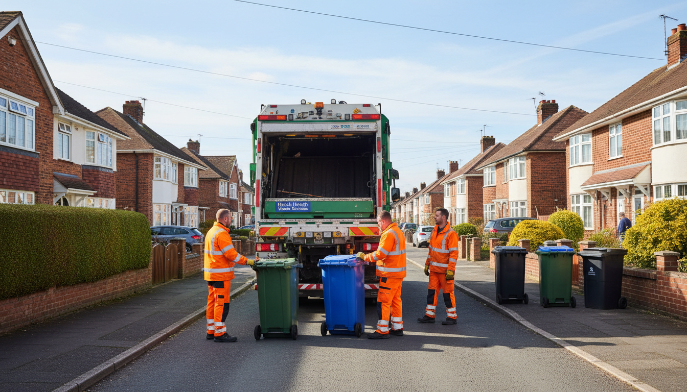 Professional Waste Removal team in Hockley Heath loading waste into van