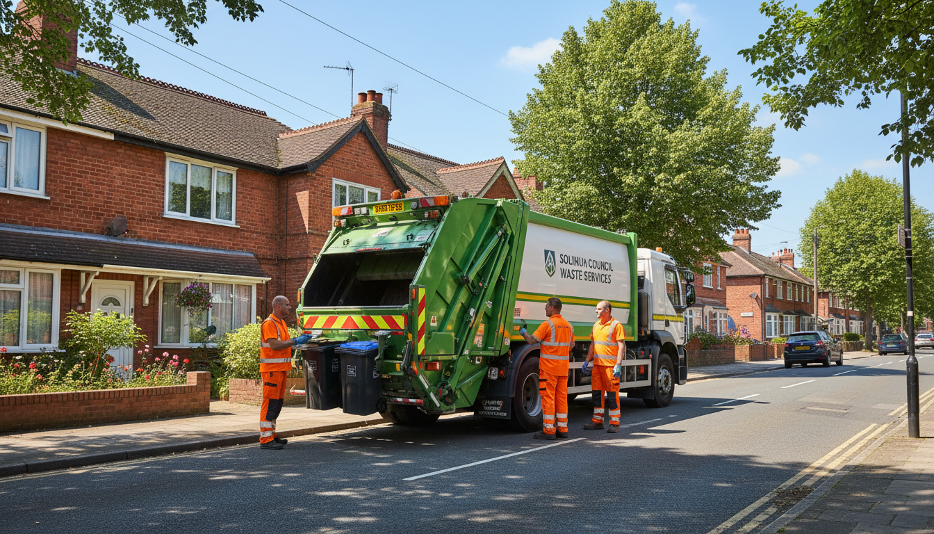 Professional Waste Removal team in Knowle loading waste into van