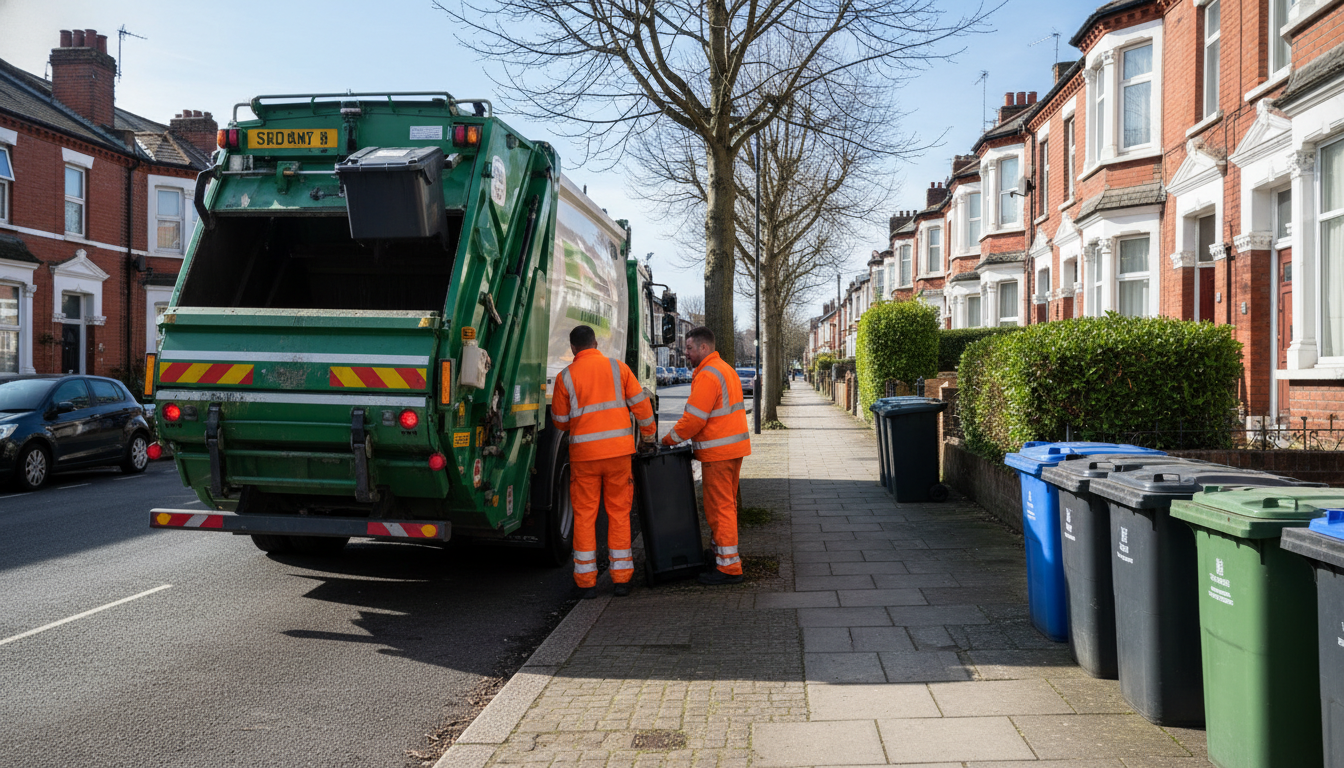 Professional Waste Removal team in Selly Park loading waste into van