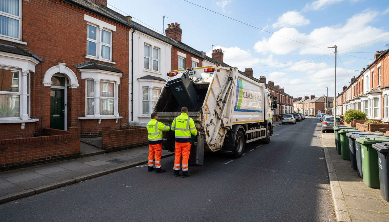 Professional Waste Removal team in Smithfield loading waste into van