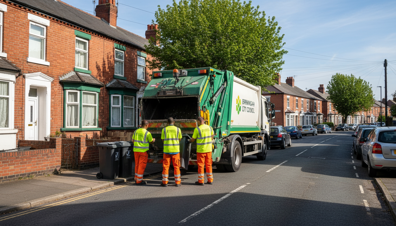 Professional Waste Removal team in Ward End loading waste into van