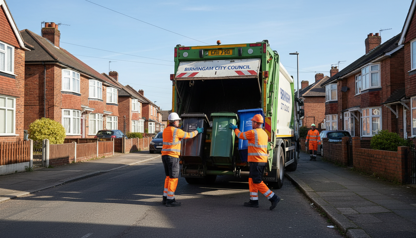 Professional Waste Removal team in Weoley Castle loading waste into van